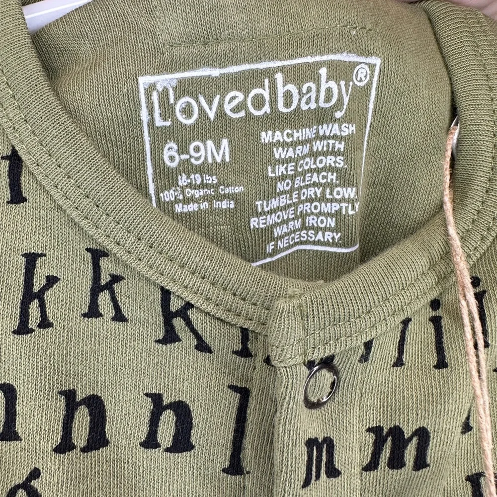 L’ovedbaby Organics‎ Sleeper Size 6-9 months NWT